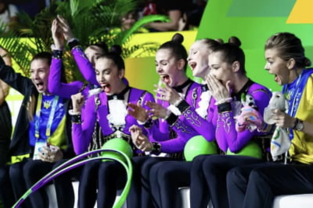 Українські гімнастки здобули історичне золото на Чемпіонаті світу