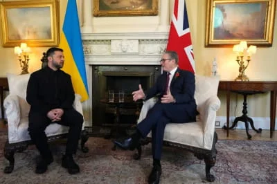 “путін готує гуманітарну катастрофу”: Зеленський після зустрічі зі Стармером