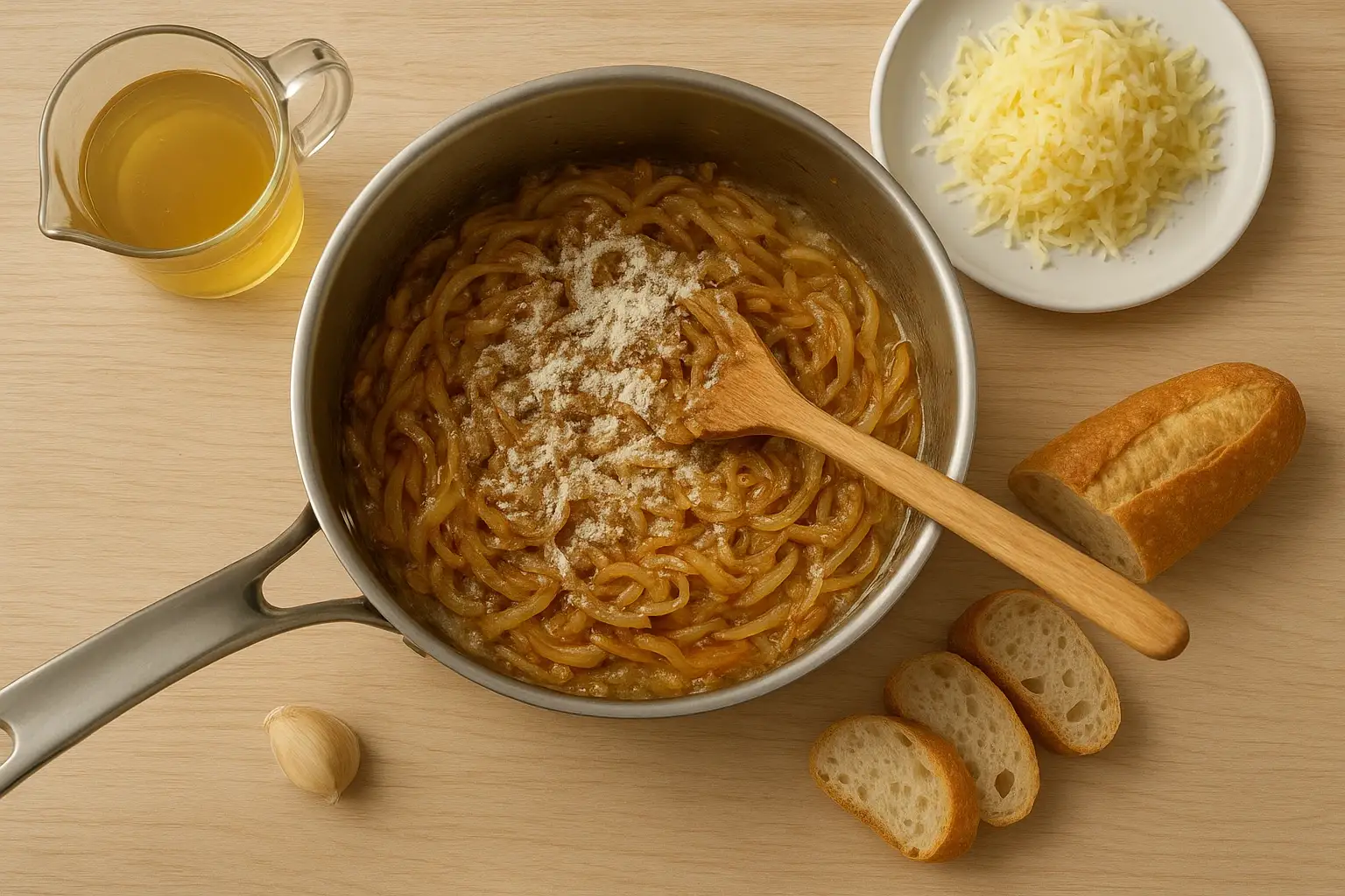 Цибулевий суп: рецепт