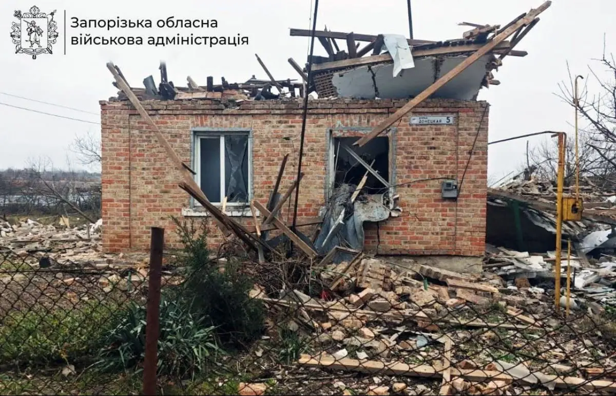 рф обстріляла Запорізьку область: поранено 16 людей
