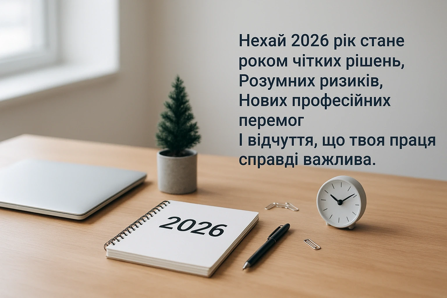Привітання з новим роком 2026