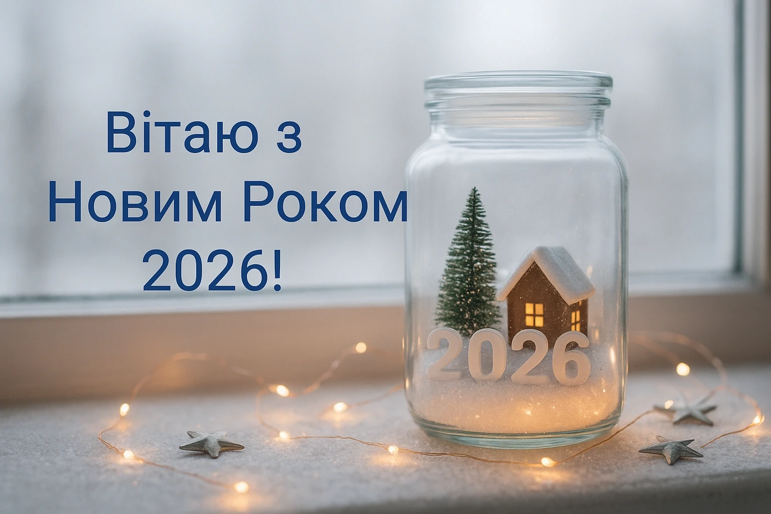 Привітання з новим роком 2026