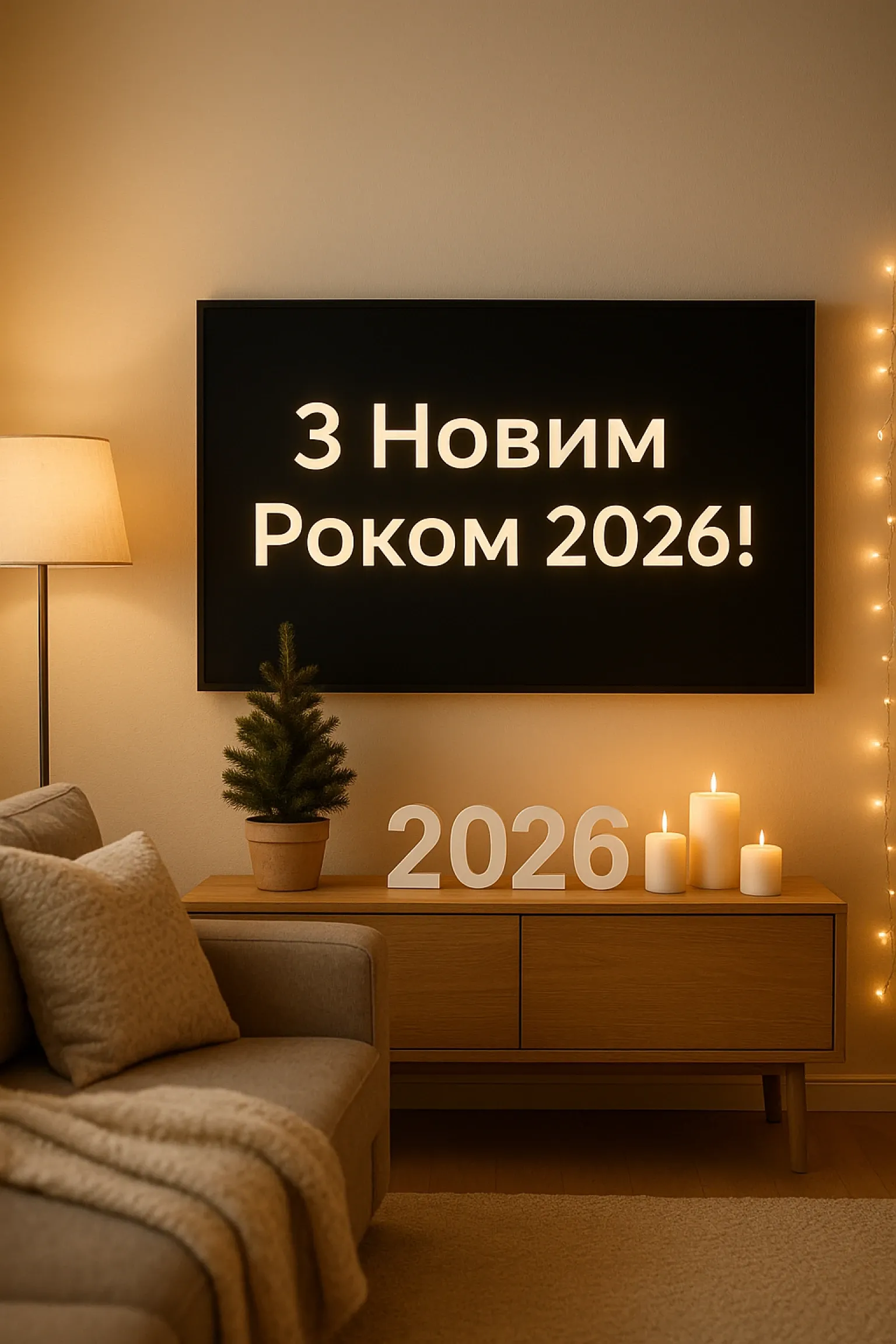 Привітання з новим роком 2026