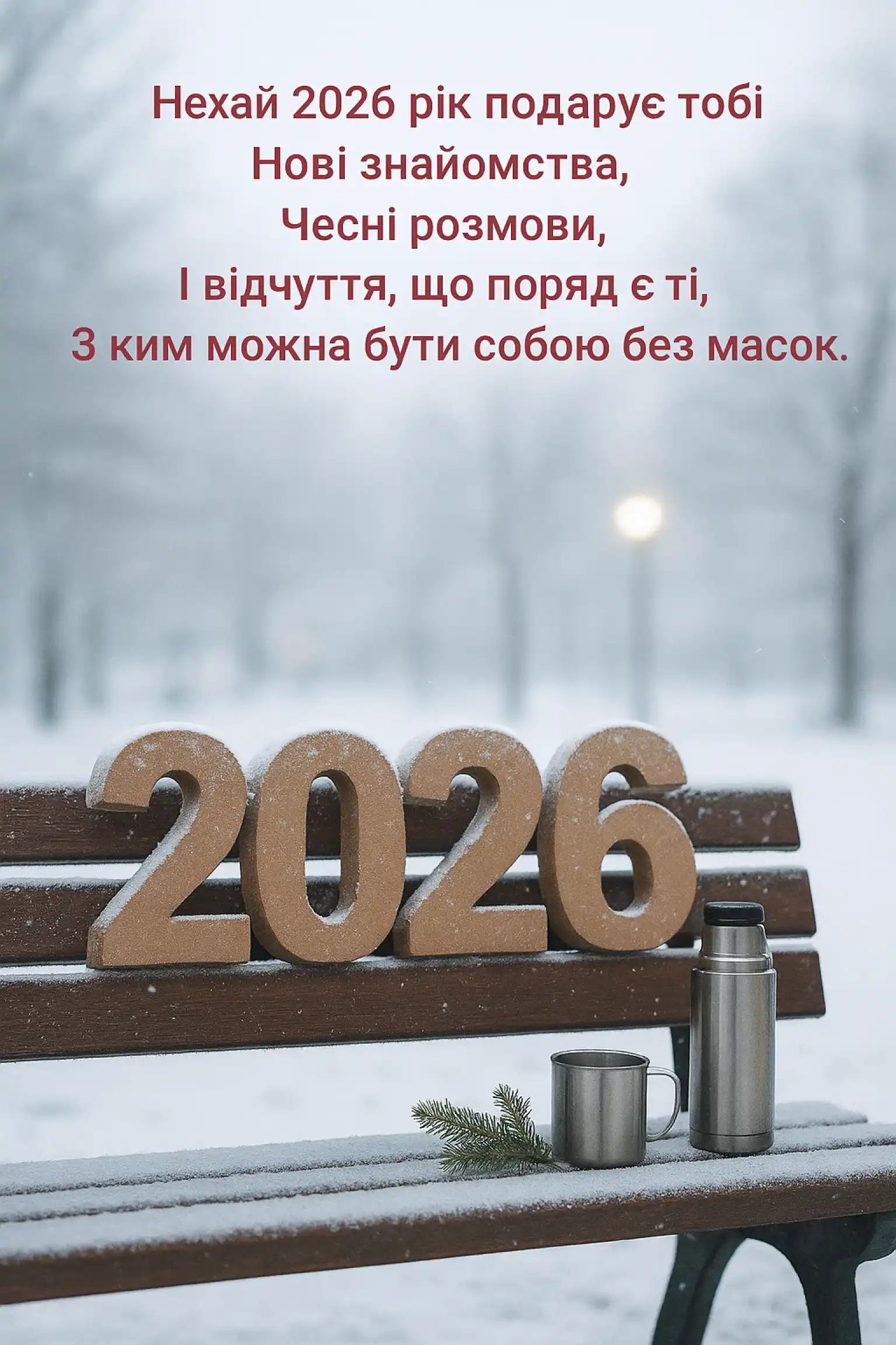 Привітання з новим роком 2026
