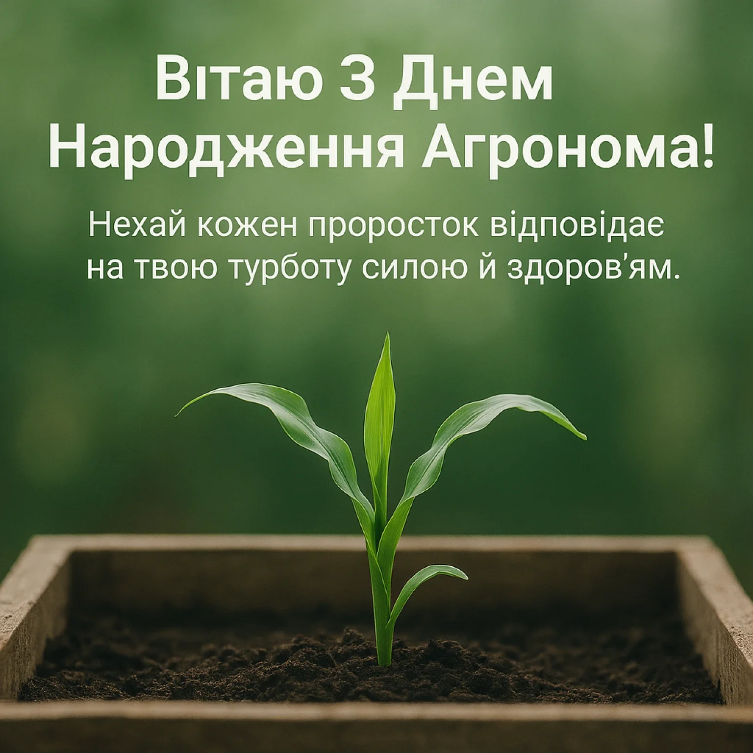 Привітання з днем народження агронома в картинках
