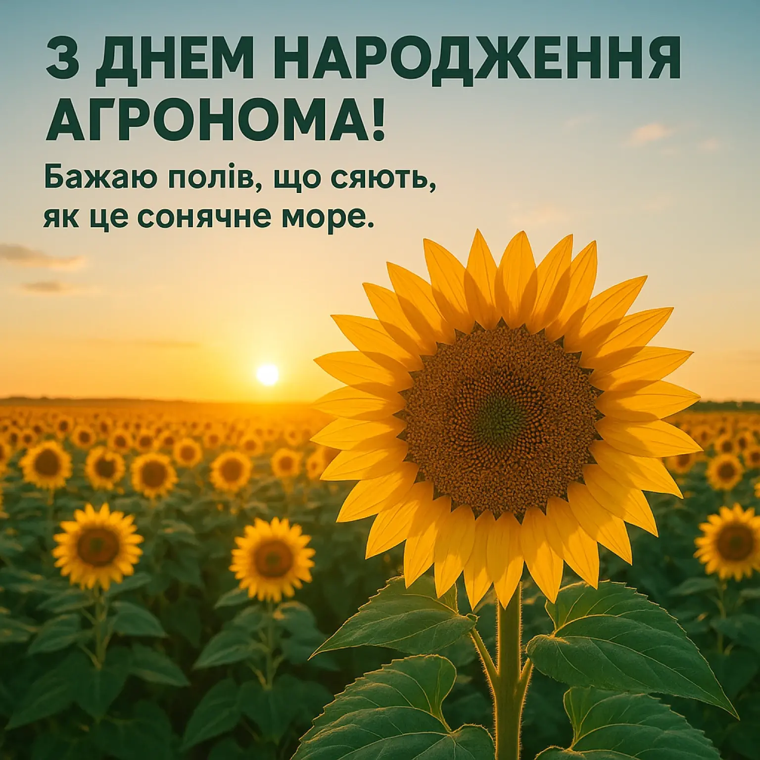 Привітання з днем народження агронома в картинках