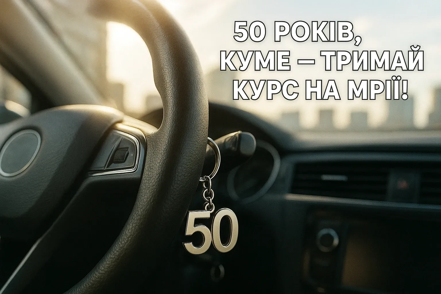 Привітання куму з ювілеєм 50 років: слова, що йдуть від серця