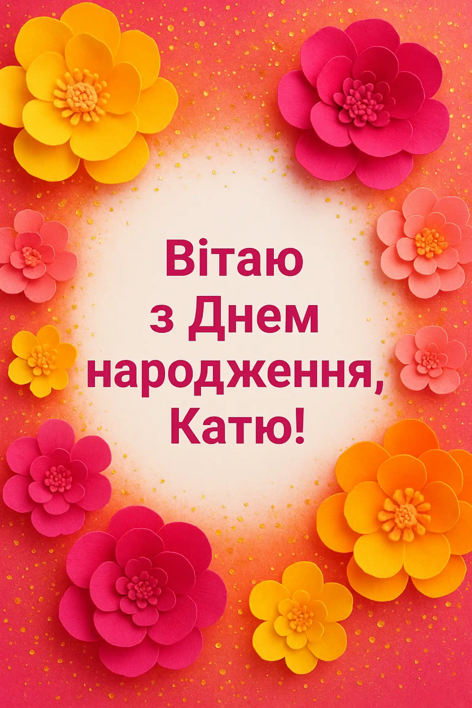 Привітання з днем народження Каті: слова, які дарують усмішку