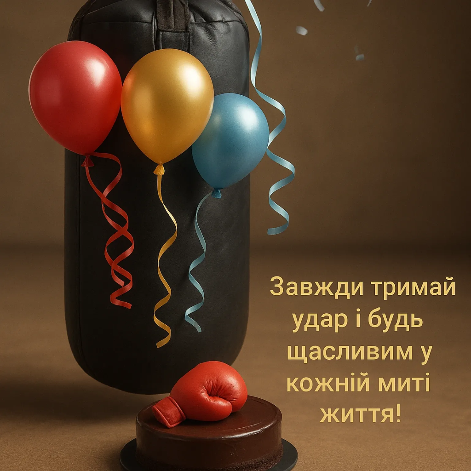 Привітання з днем народження боксера: свято чемпіона