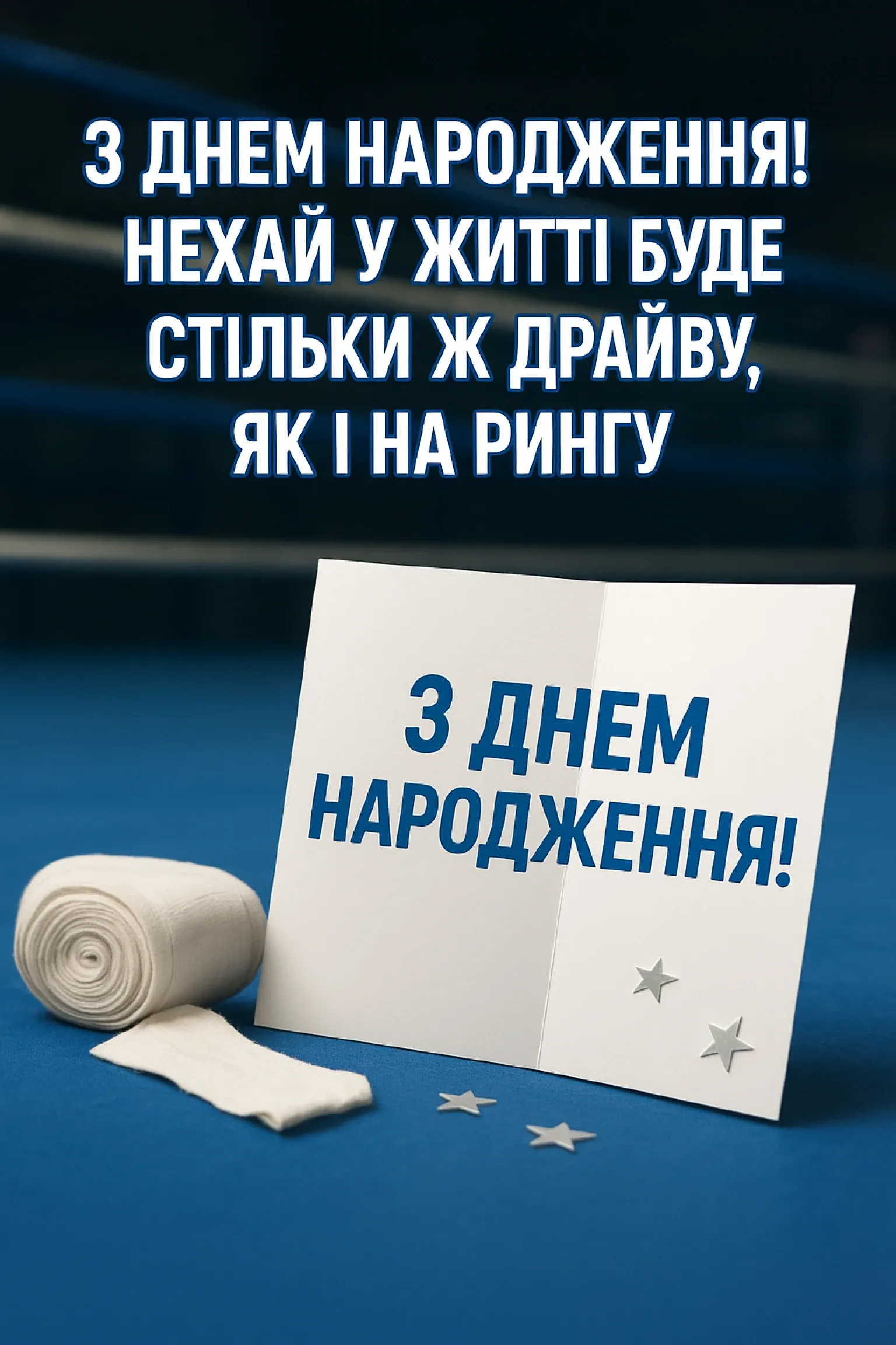 Привітання з днем народження боксера: свято чемпіона