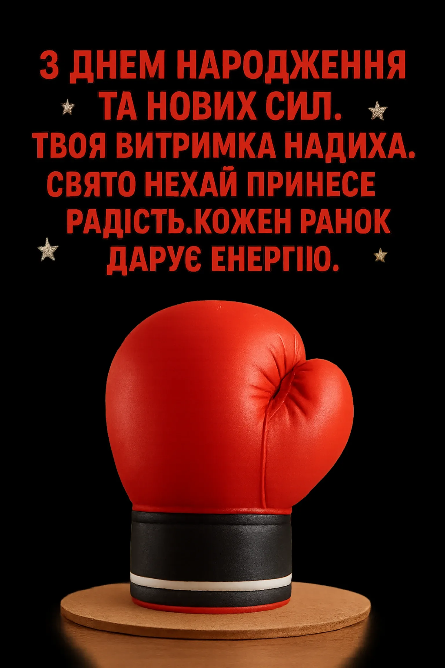 Привітання з днем народження боксера: свято чемпіона