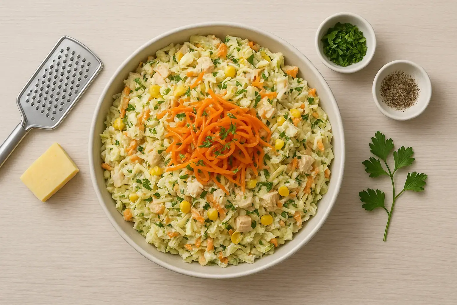 Салати з пекінської капусти