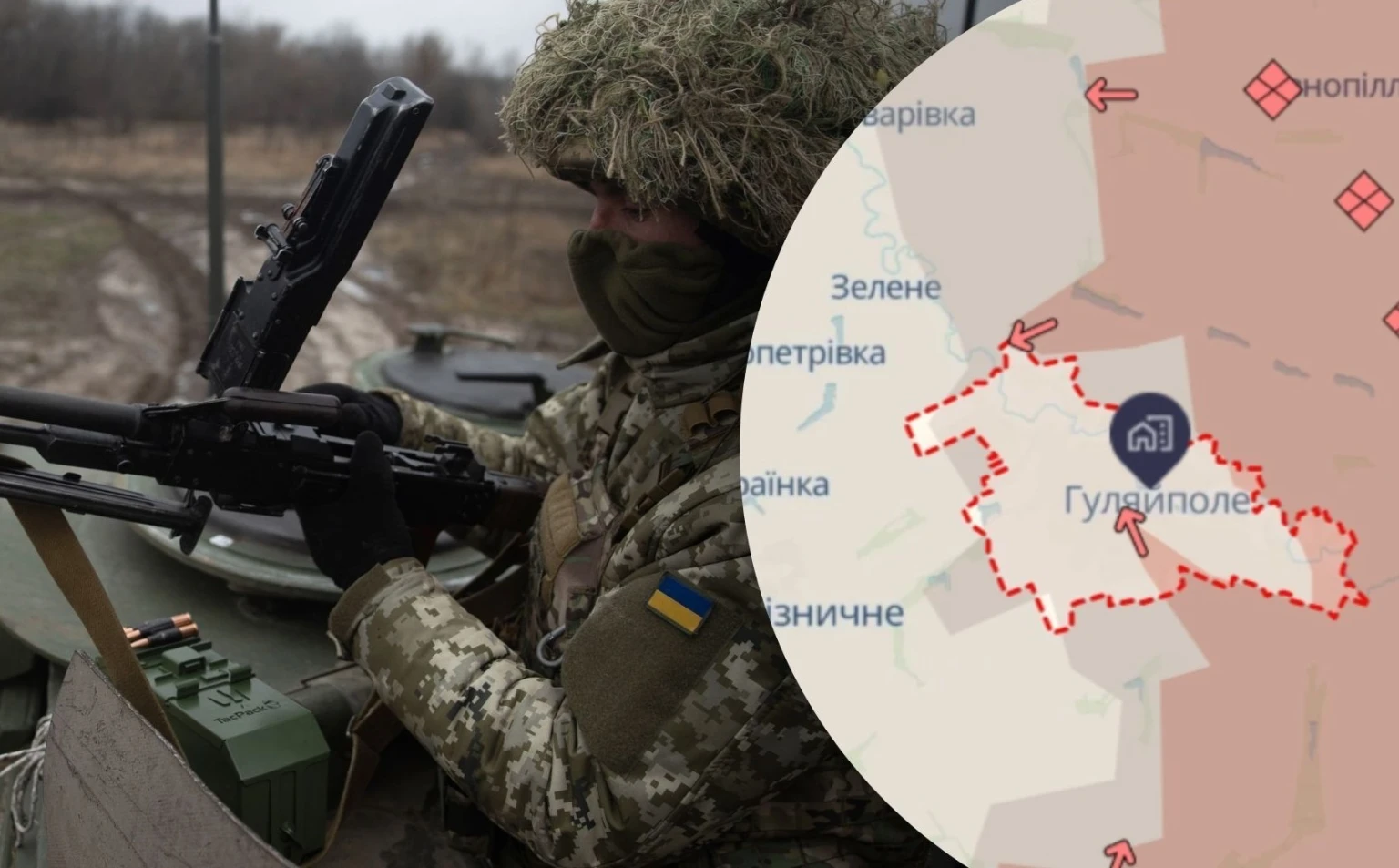 Бої за кожен квартал: на Гуляйпільському напрямку зафіксували пікову інтенсивність штурмів