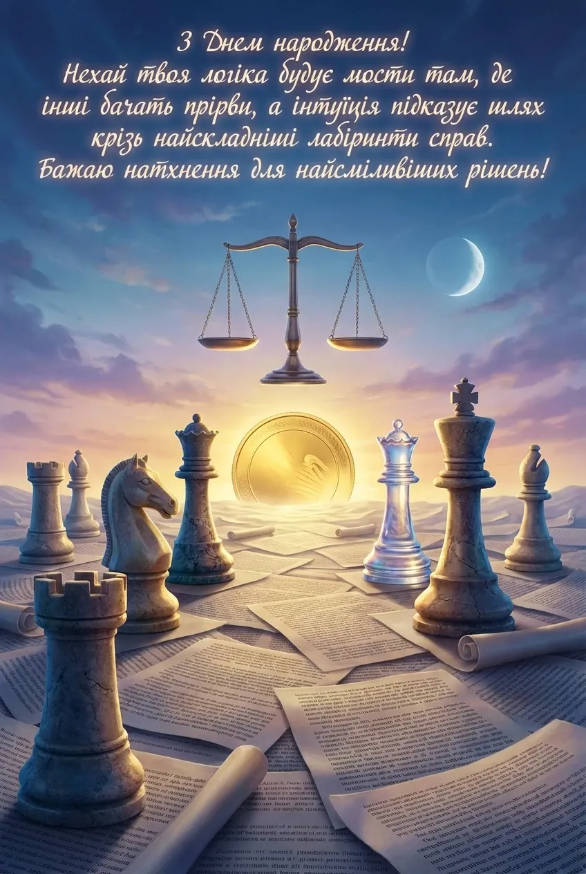 з днем народження адвоката
