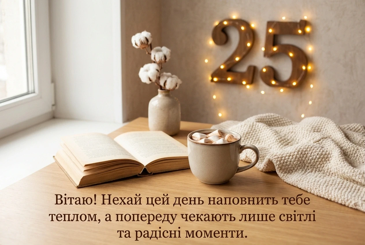 з днем народження 25 років дівчині