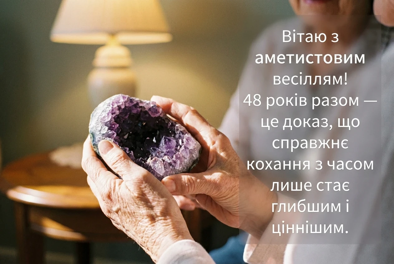 48 років весілля