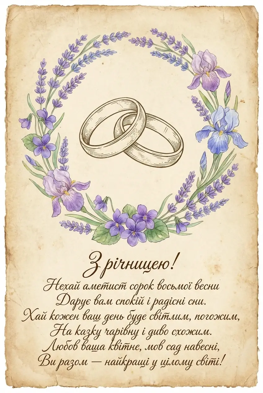48 років весілля