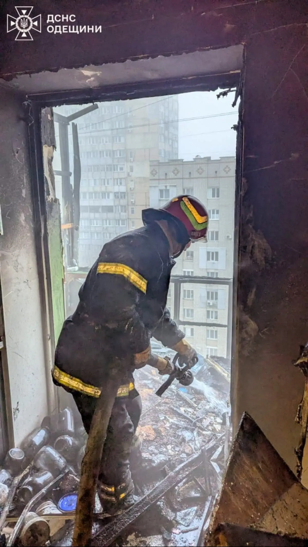 Нічна атака на Одещину: під ударом опинилися житлова висотка та енергетика