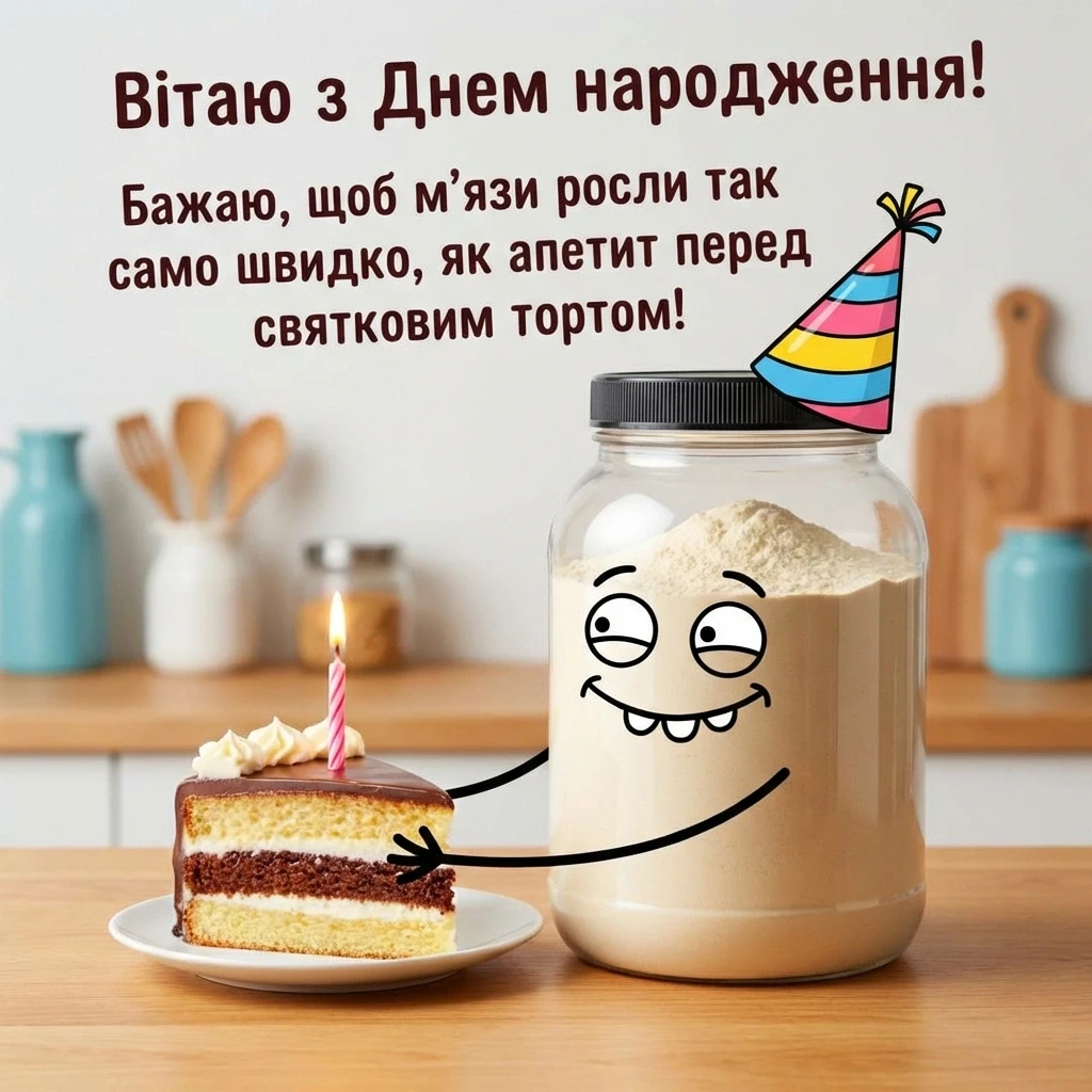 з днем народження бодібілдера