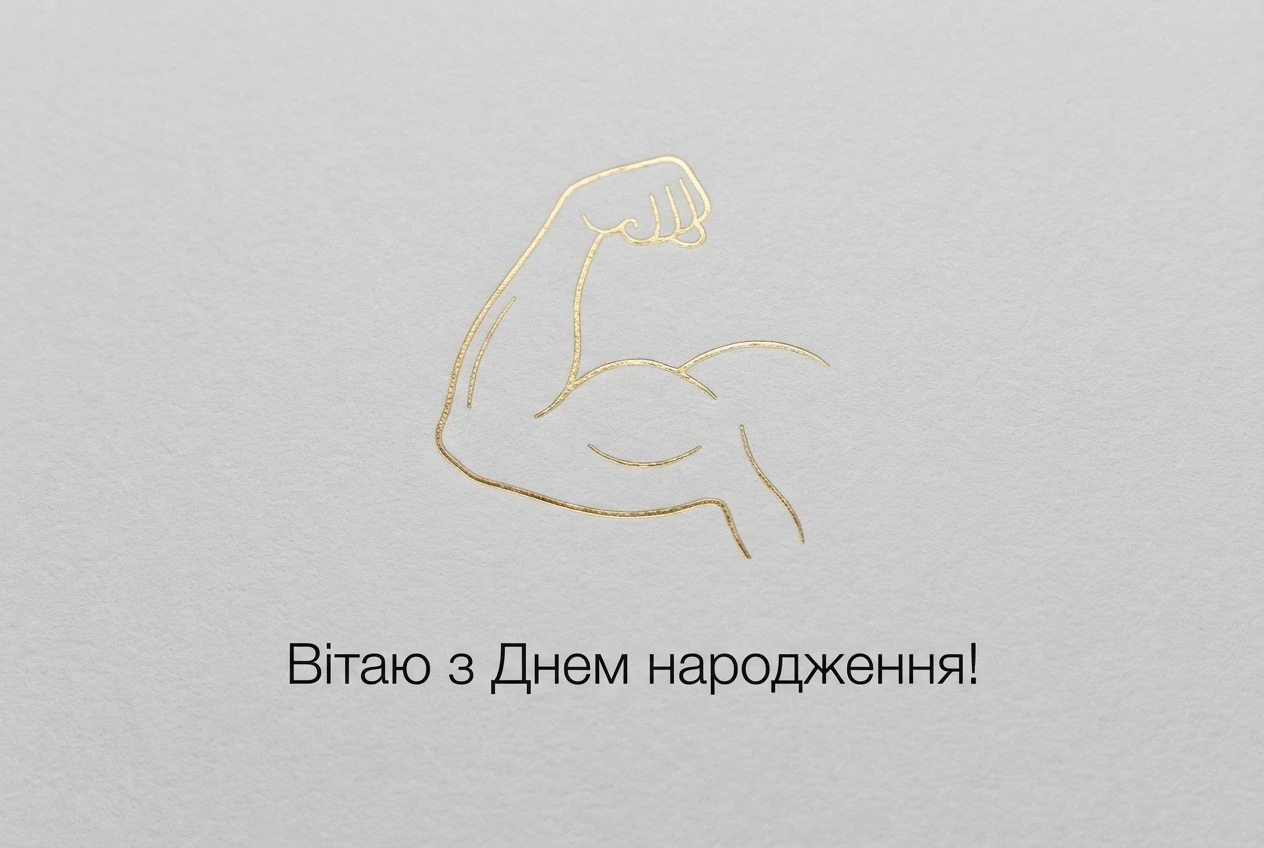 з днем народження бодібілдера