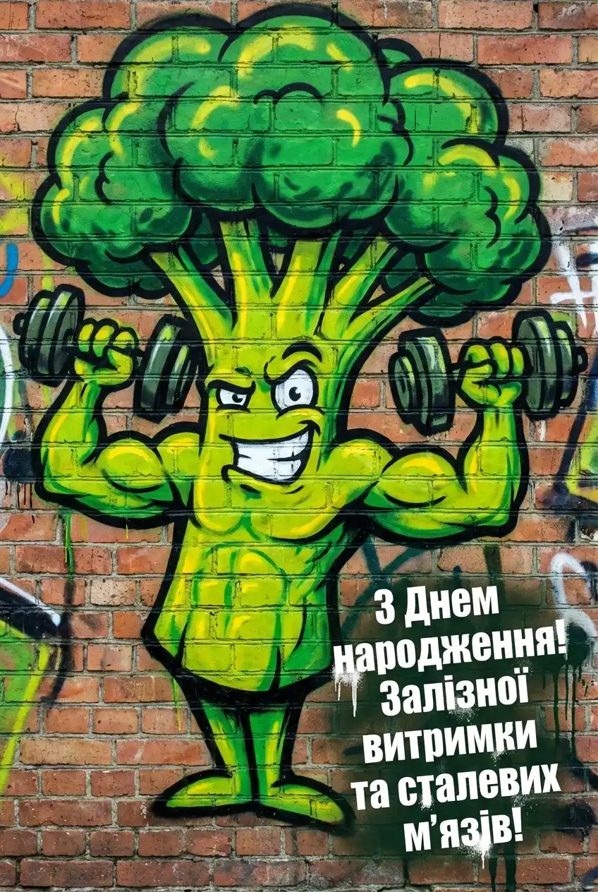 з днем народження бодібілдера