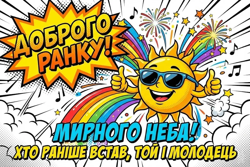 Доброго ранку та мирного неба: найкращі картинки та щирі побажання українською