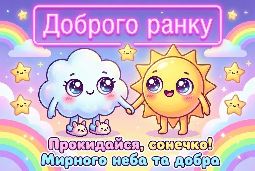 Доброго ранку та мирного неба: найкращі картинки та щирі побажання українською