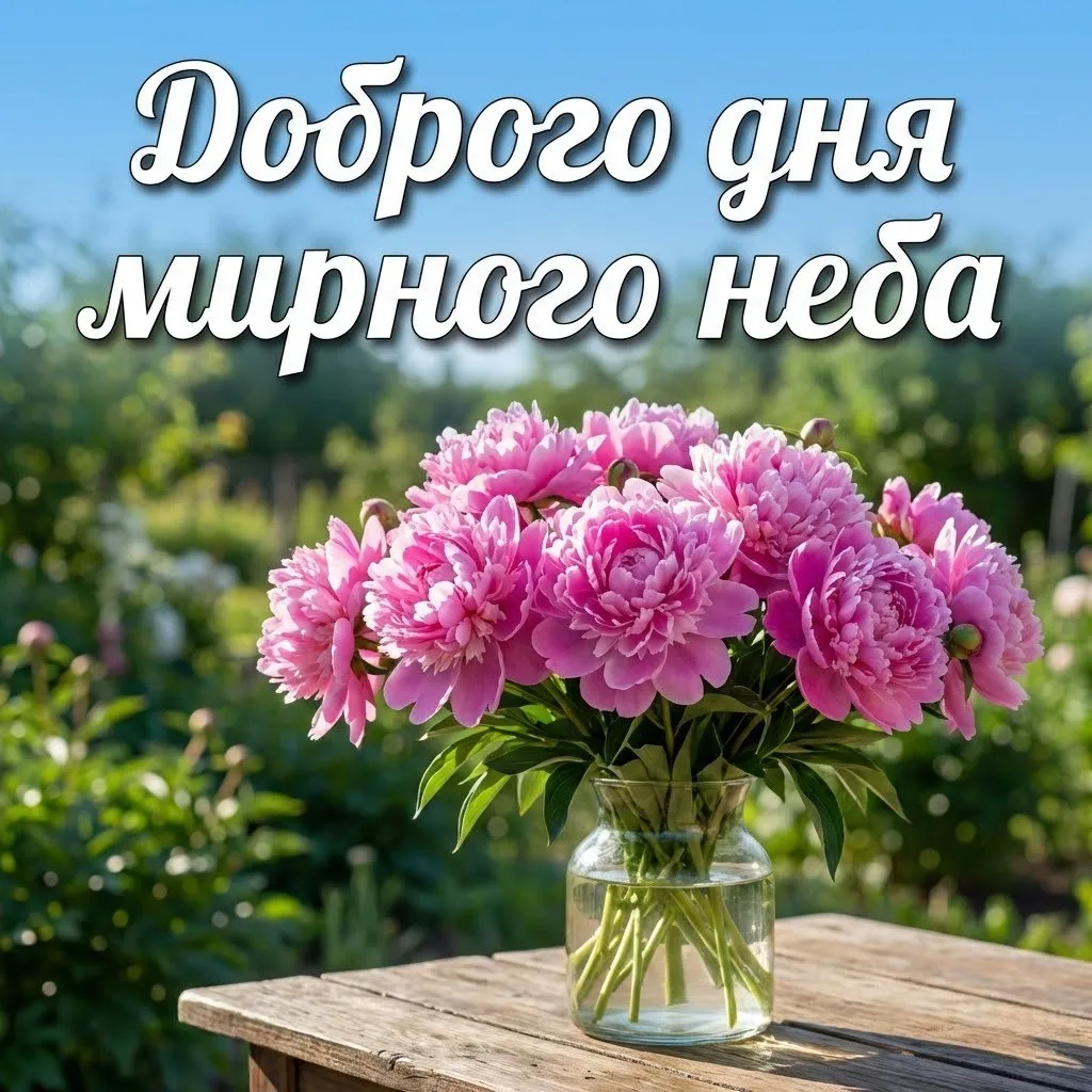 Доброго дня, мирного неба: душевні картинки та найкращі побажання для гарного настрою