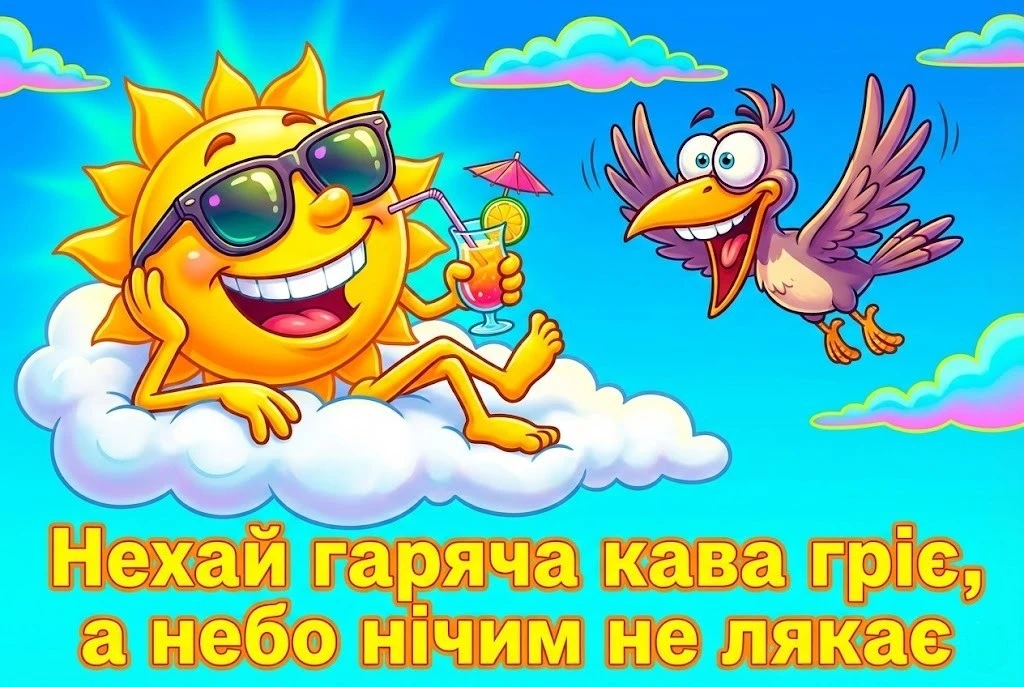 Доброго дня, мирного неба: душевні картинки та найкращі побажання для гарного настрою