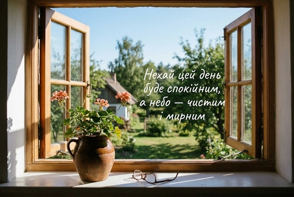 Доброго дня, мирного неба: душевні картинки та найкращі побажання для гарного настрою