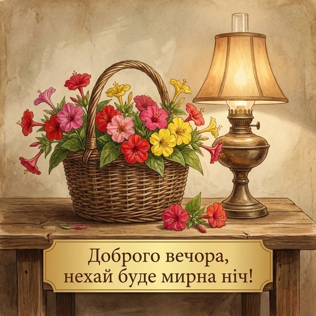 Доброго вечора та мирної ночі: найтепліші картинки та душевні листівки для близьких