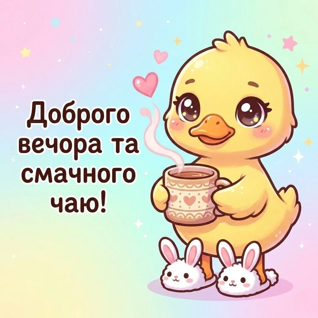 Прикольні картинки доброго вечора та гарного настрою: велика добірка для затишного відпочинку