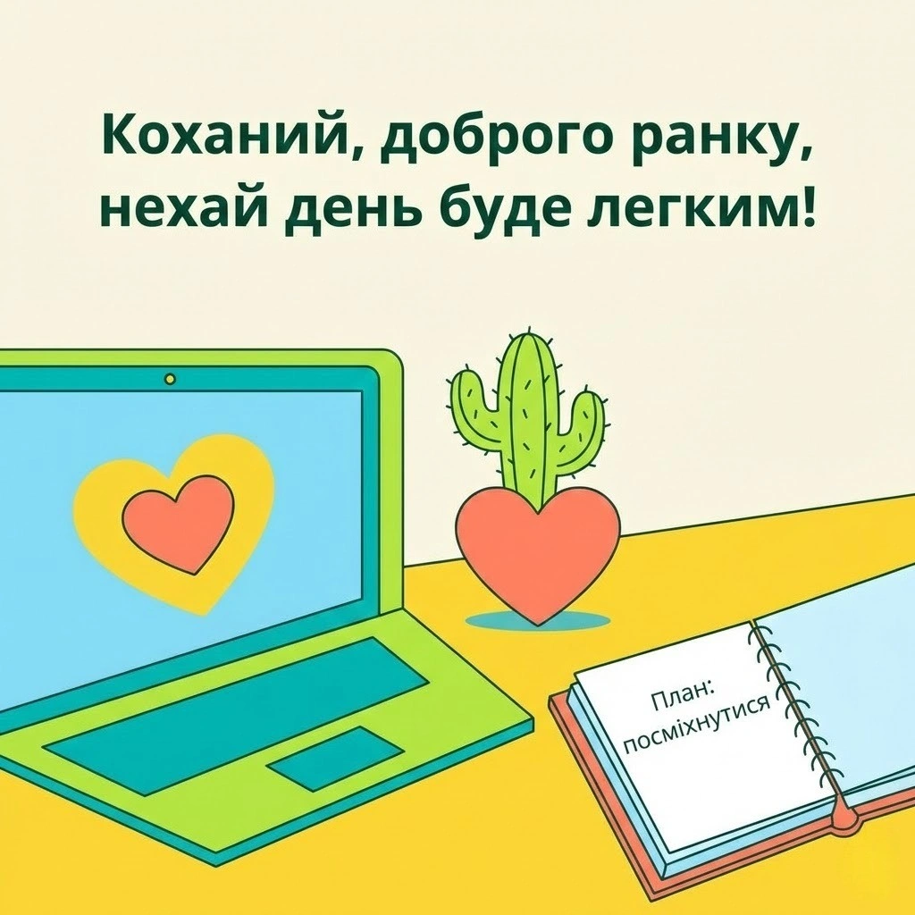 Доброго ранку, коханий на відстані: найтепліші картинки та ніжні листівки для щирих привітан