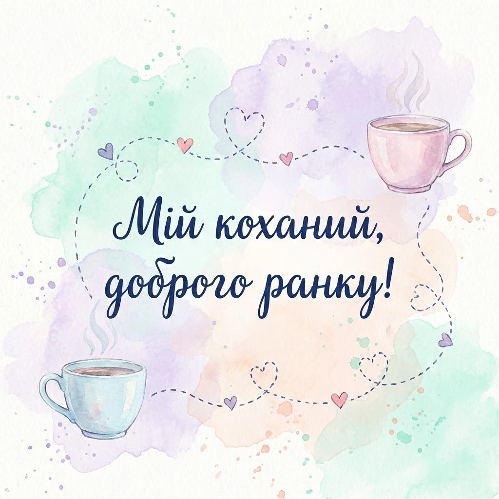 Доброго ранку, коханий на відстані: найтепліші картинки та ніжні листівки для щирих привітан