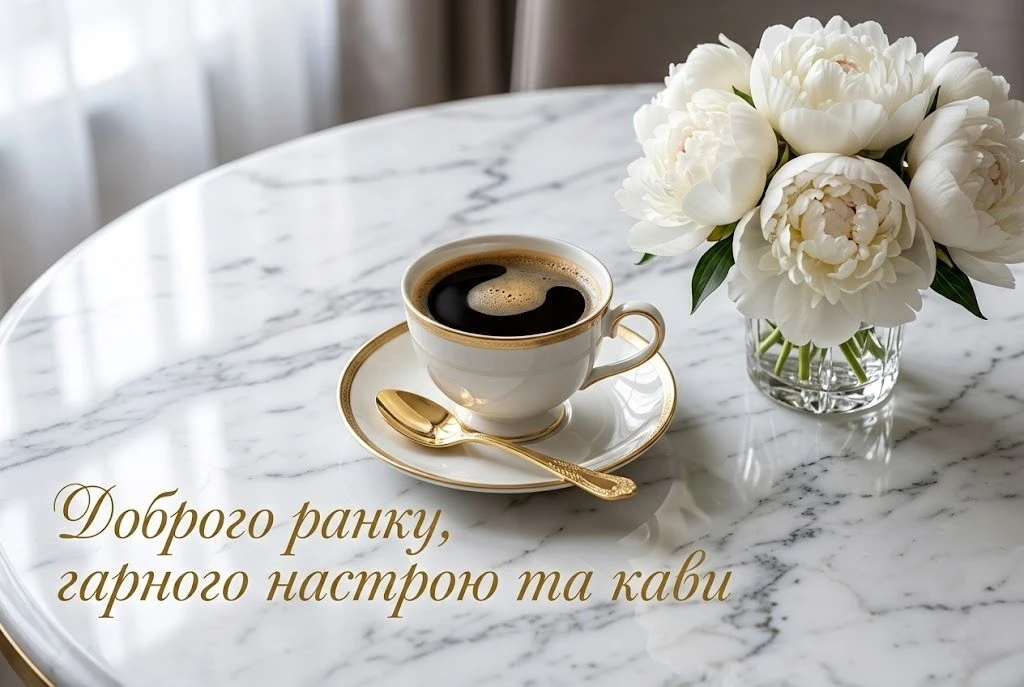 Кава доброго ранку: душевні картинки та красиві листівки для натхненного початку дня