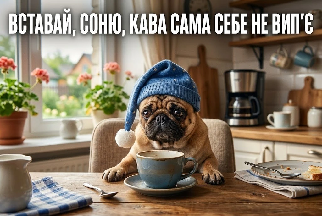 Кава доброго ранку: душевні картинки та красиві листівки для натхненного початку дня