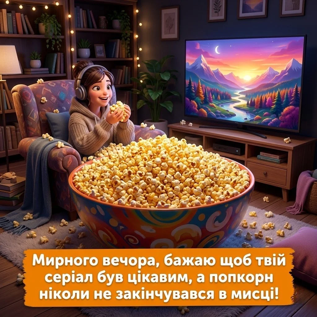 Доброго мирного вечора: добірка душевних картинок та прикольних листівок для затишного настрою