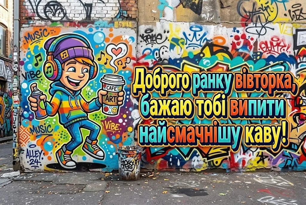 Доброго ранку вівторок: душевні побажання та красиві листівки для гарного настрою