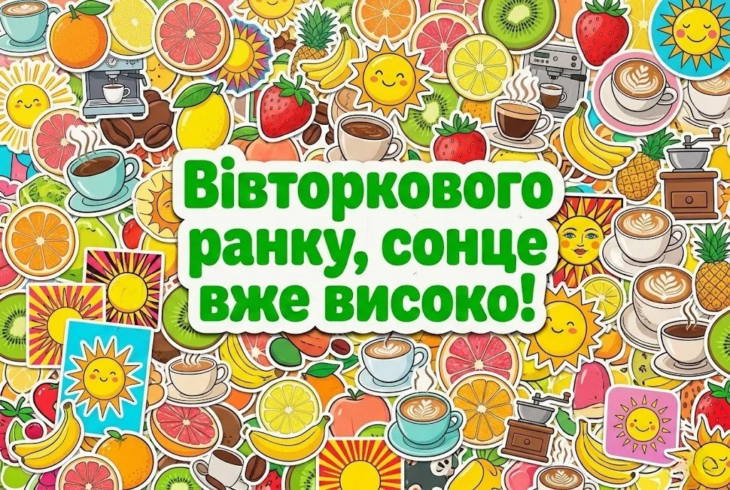 Доброго ранку вівторок: душевні побажання та красиві листівки для гарного настрою