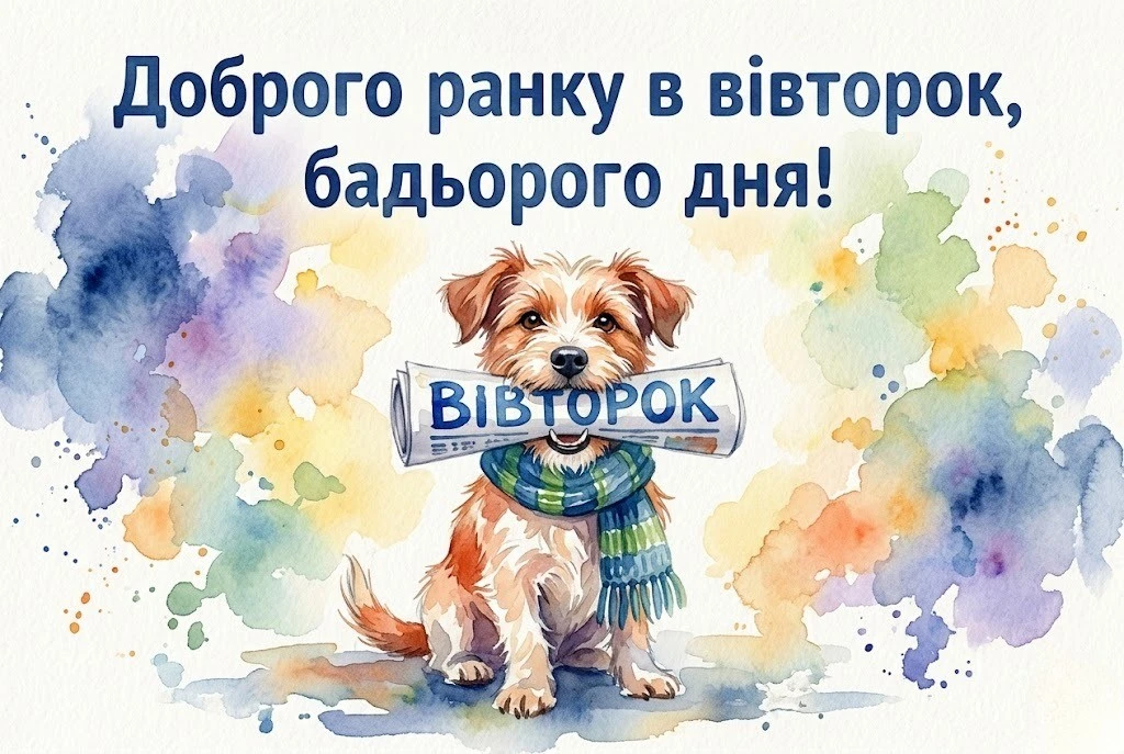 Доброго ранку вівторок: душевні побажання та красиві листівки для гарного настрою