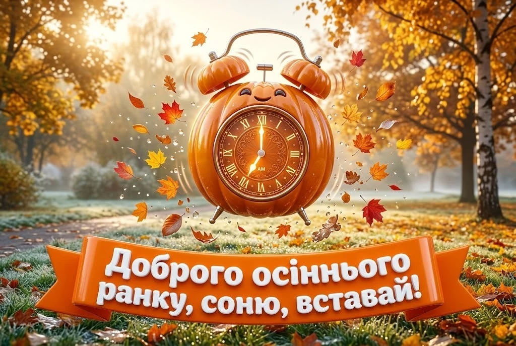 Доброго осіннього ранку картинки українською для затишного настрою та щирих посмішок