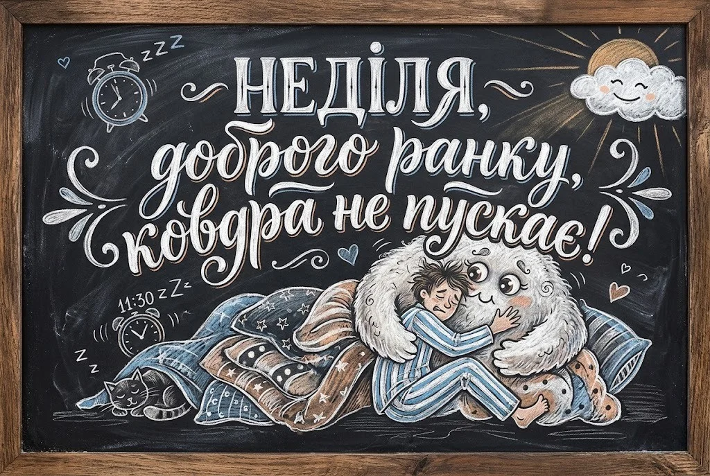 Доброго ранку, неділя: найкращі картинки та душевні привітання для затишного вихідного