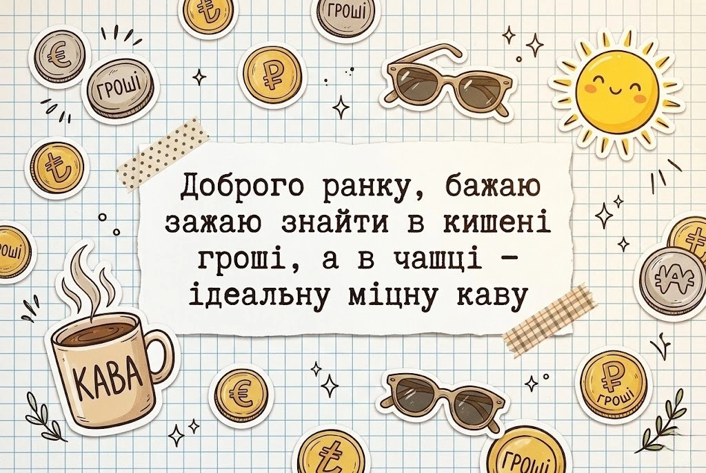 Побажання доброго ранку і гарного дня: душевна добірка прикольних листівок та картинок для чудового настрою