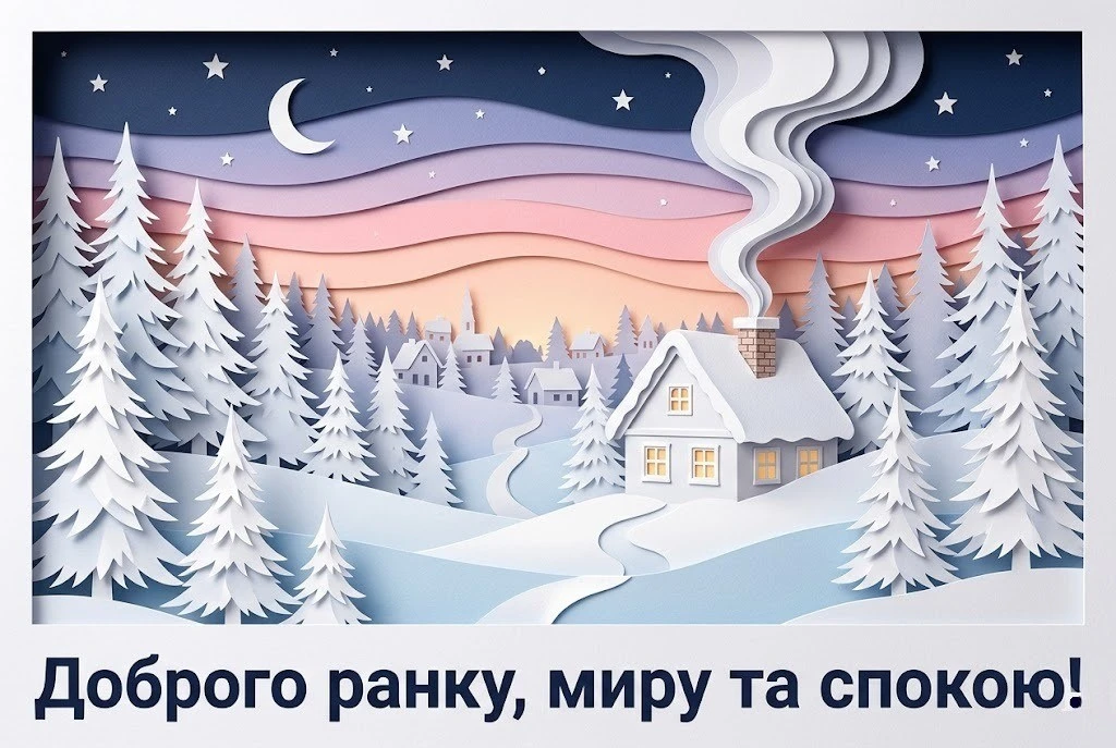 Доброго ранку та гарного дня: душевні картинки про зиму для найкращого настрою