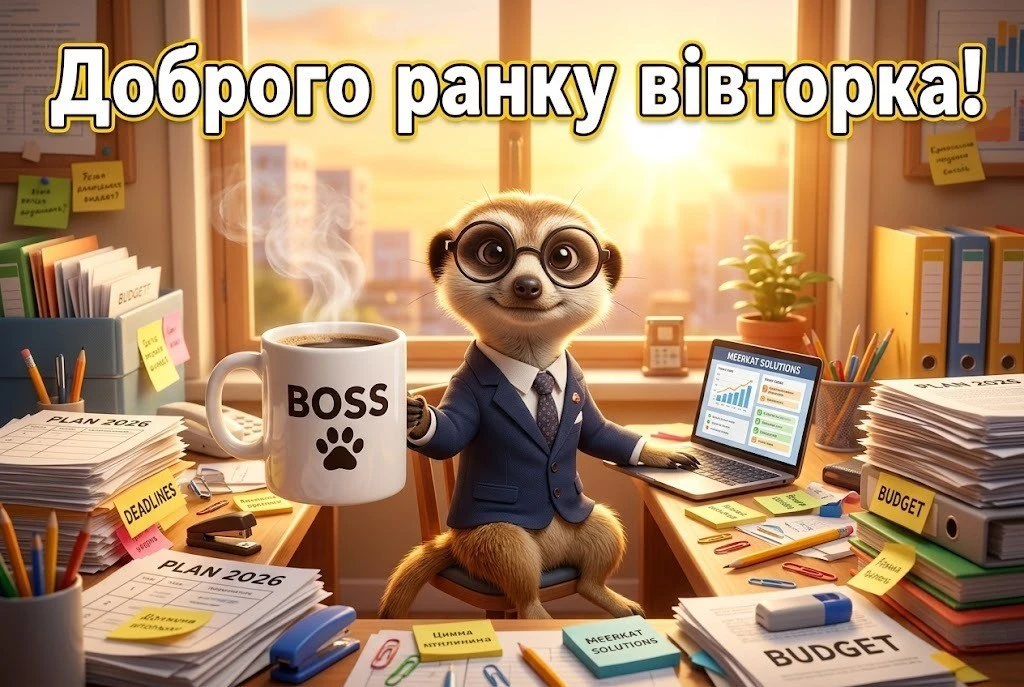 Доброго ранку вівторка: гарного дня та найкращі листівки для чудового настрою