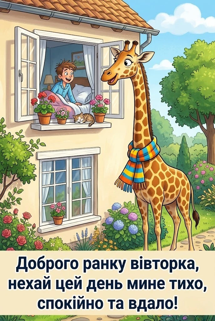 Доброго ранку вівторка: гарного дня та найкращі листівки для чудового настрою