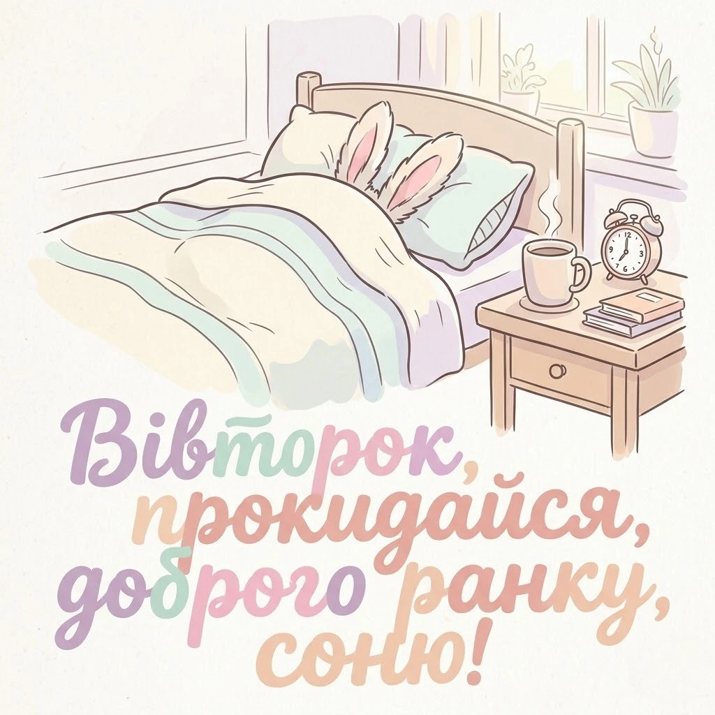 Доброго ранку вівторка: гарного дня та найкращі листівки для чудового настрою