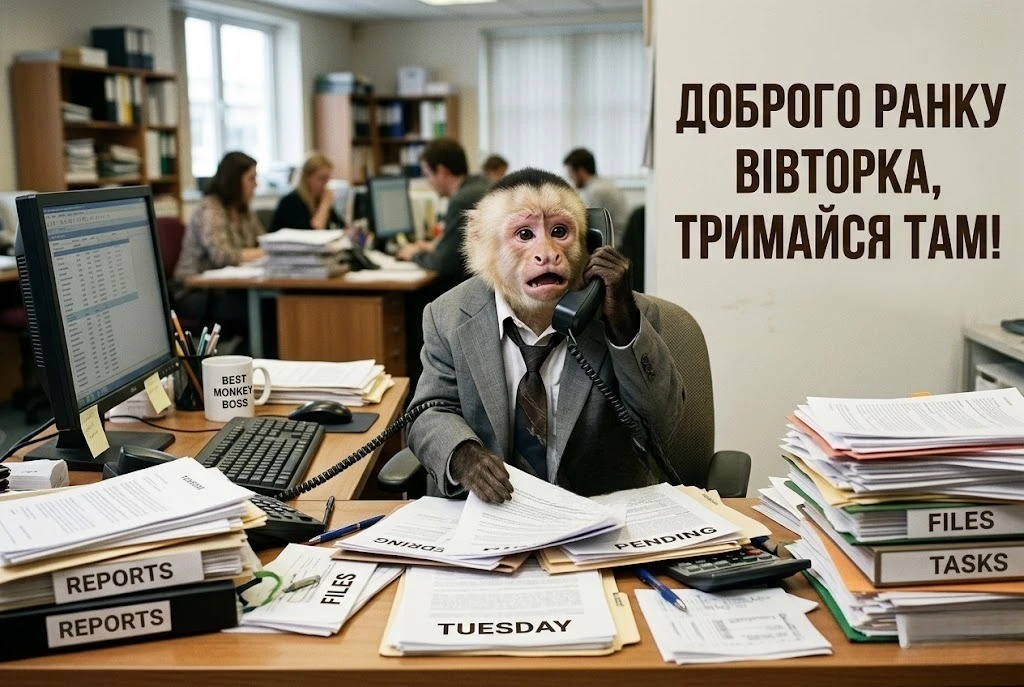 Доброго ранку вівторка: гарного дня та найкращі листівки для чудового настрою