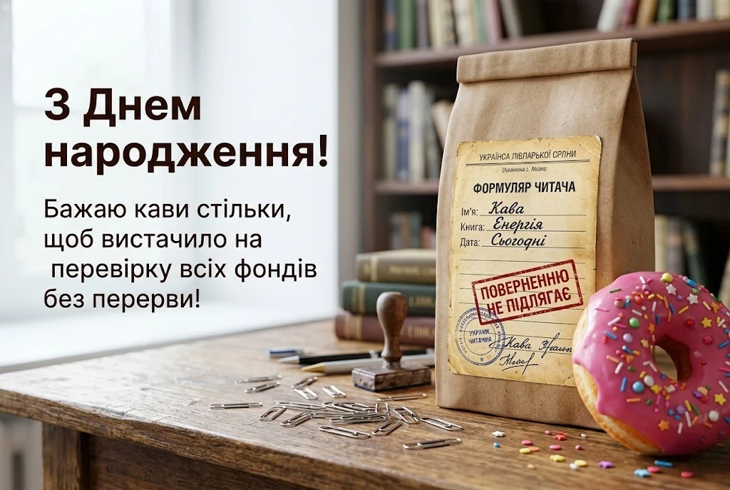 Як привітати бібліотекаря з днем народження: ідеї текстів своїми словами