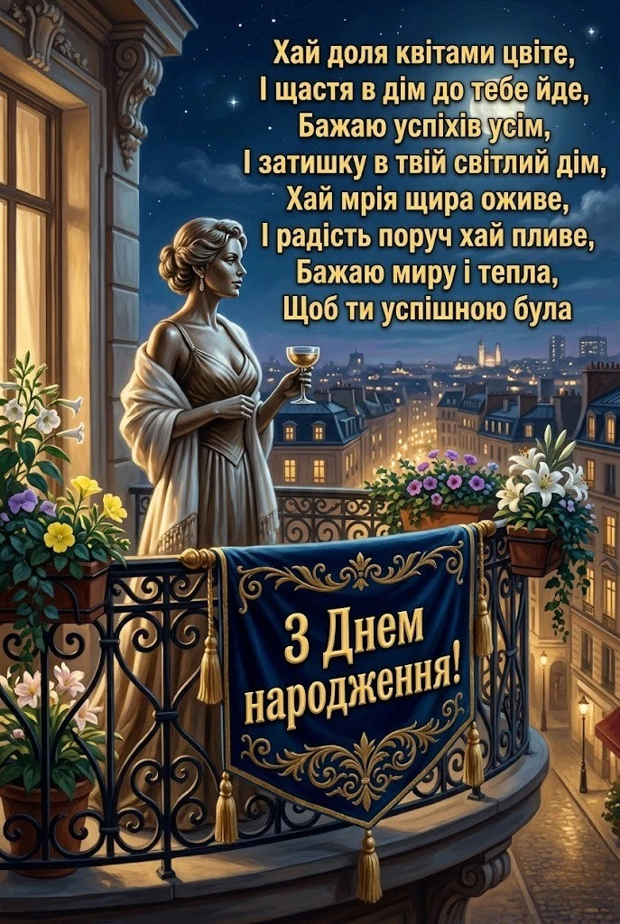 З днем народження, зірко! Найкращі побажання для акторки театру та кіно